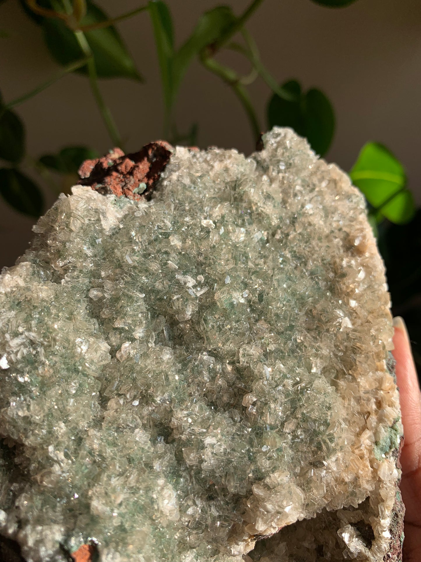 Gemmy Green Heulandite