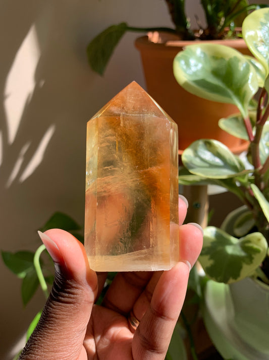 Optical Honey Calcite Towers