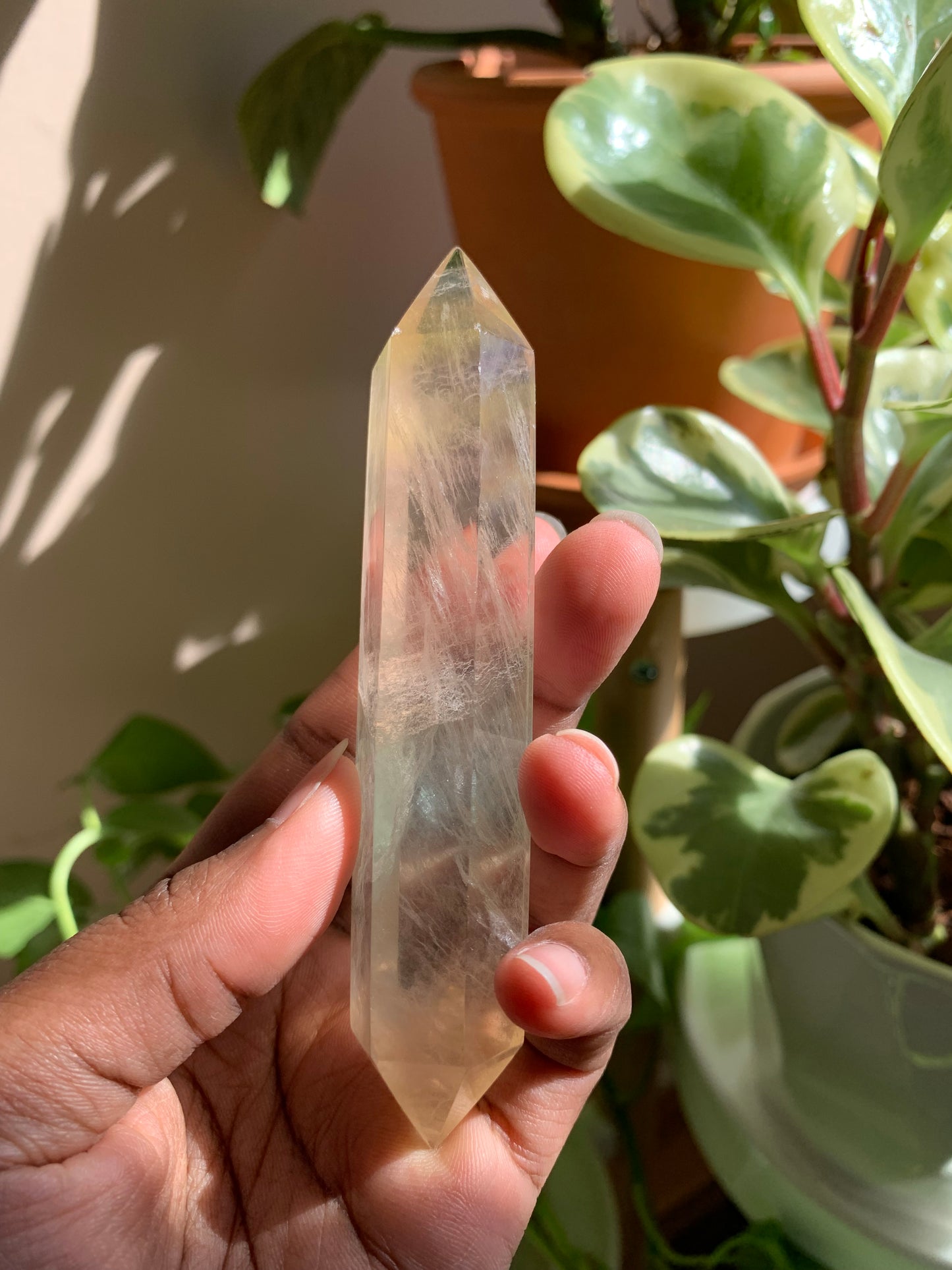 Candy Fluorite Double Point