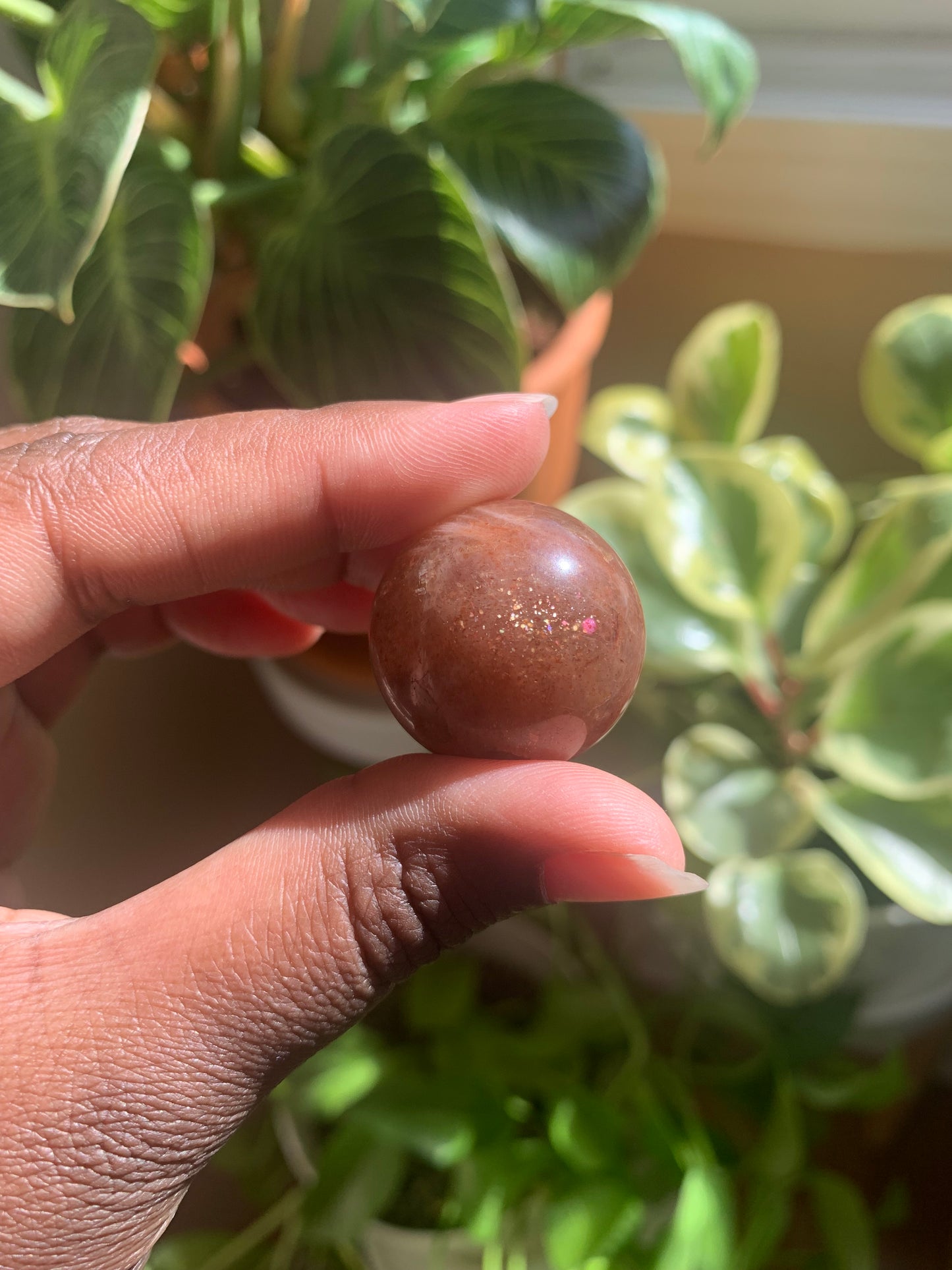 Mini Confetti Sunstone Spheres