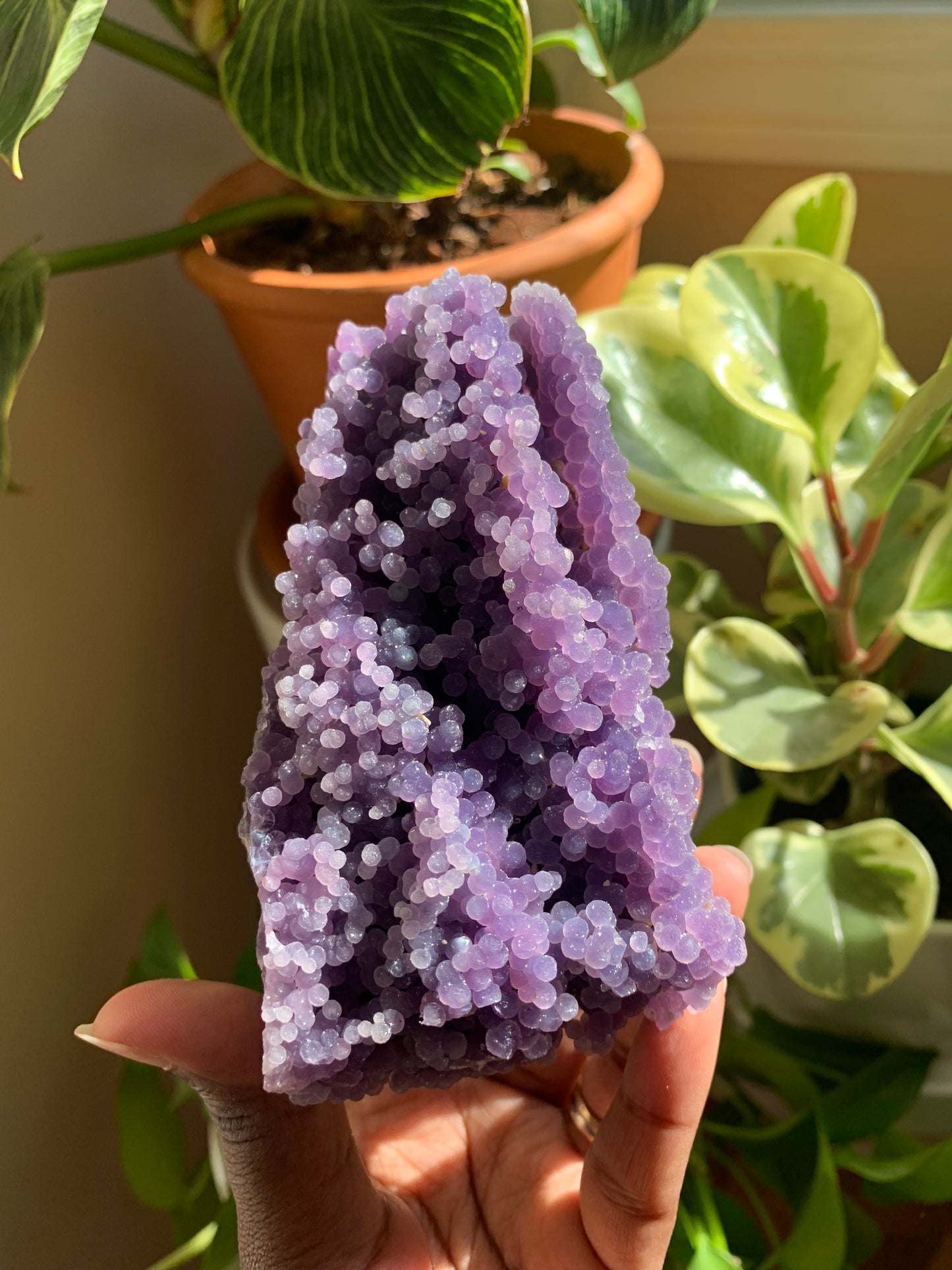 Grape Agate Cluster