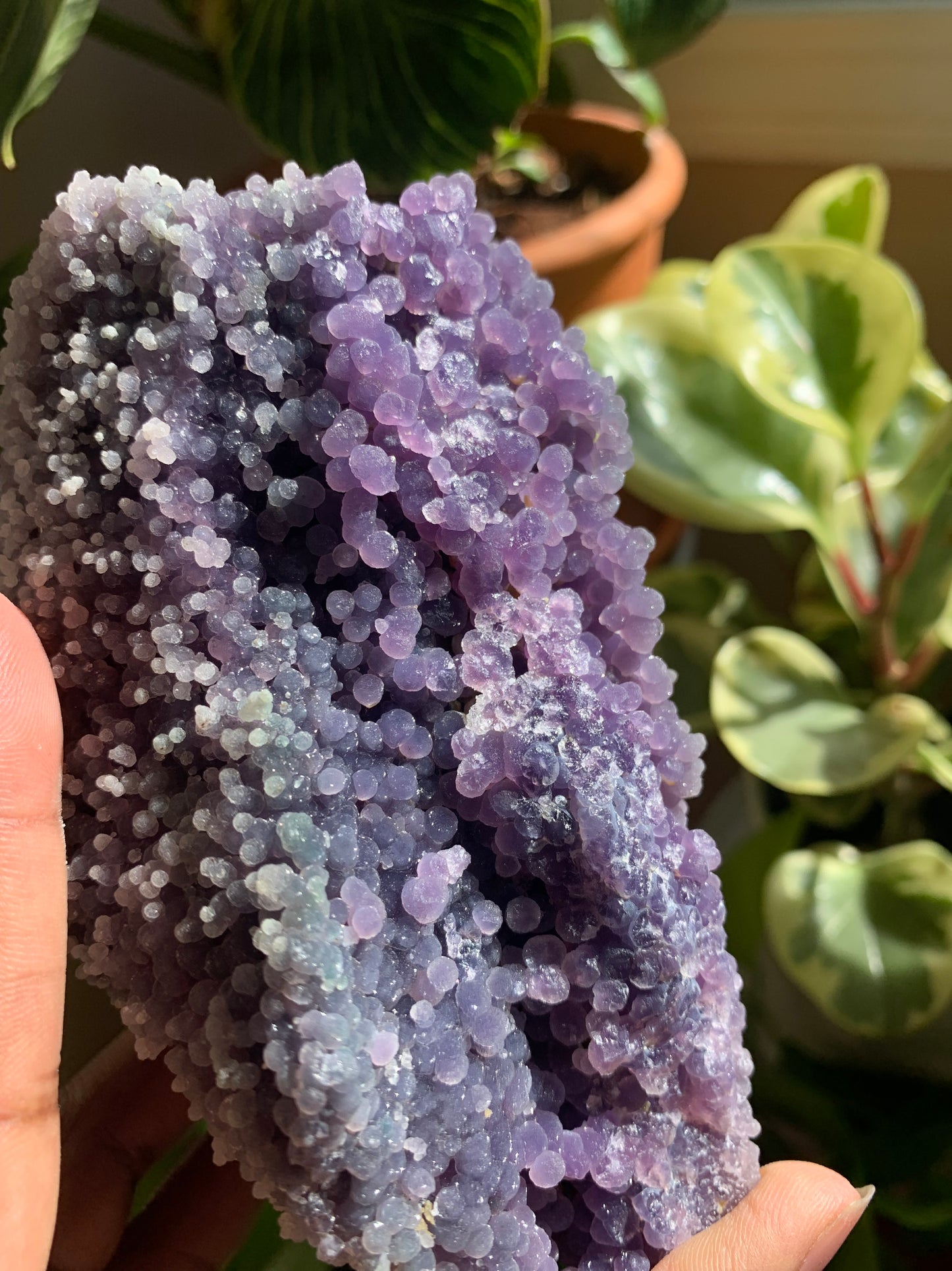 Grape Agate Cluster